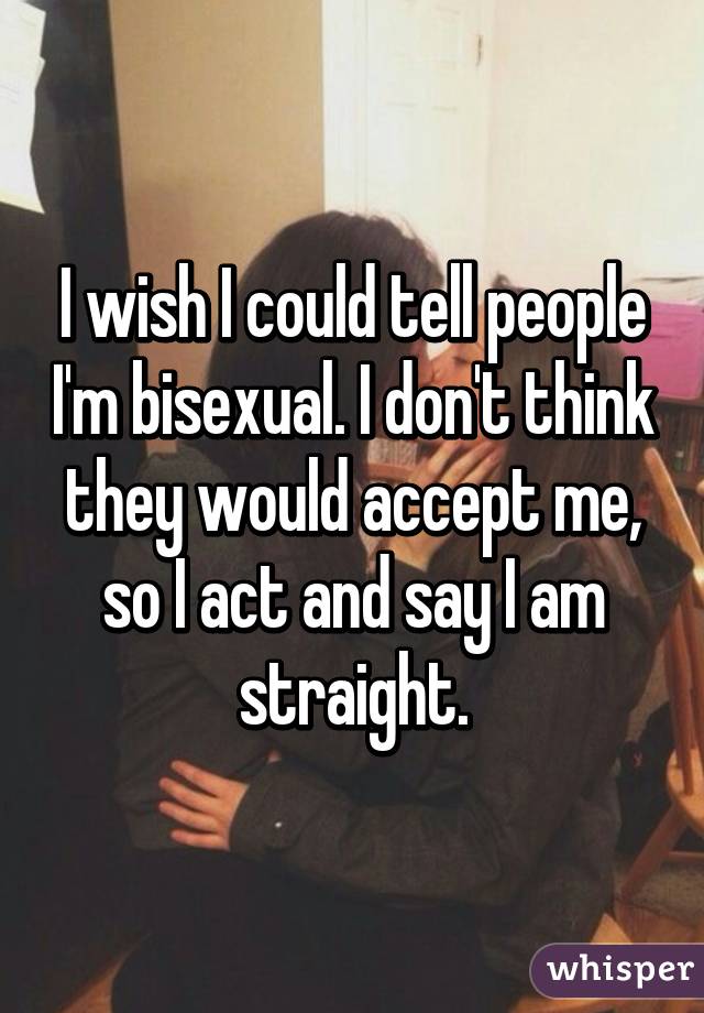 Could i be bisexual