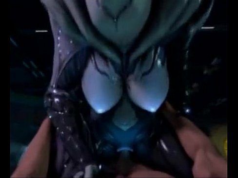 Hot sexy xenomorph with big tits