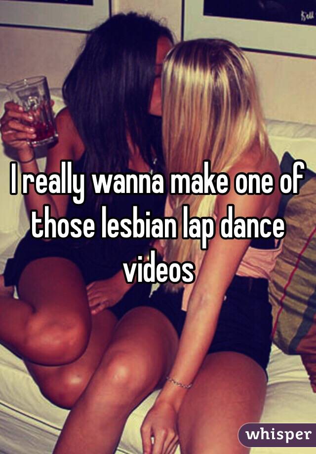Lesbian lap dancing with clothes on