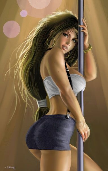 best of Cartoons Female stripper