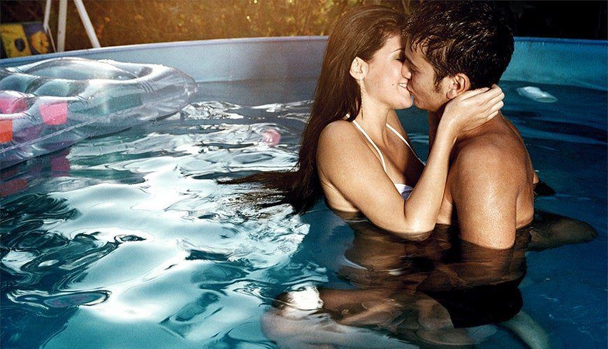 Infiniti reccomend Making love in the hot tub