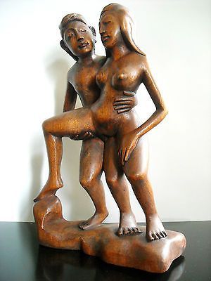 Wrangler reccomend Erotic wood carved statues