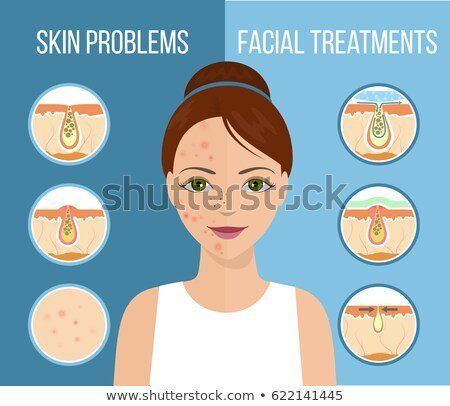 Girls and facial skin care