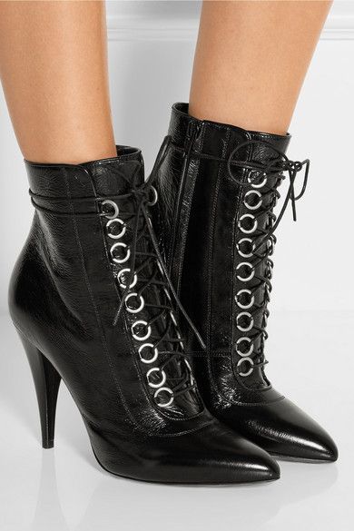 Fetish ankle boots