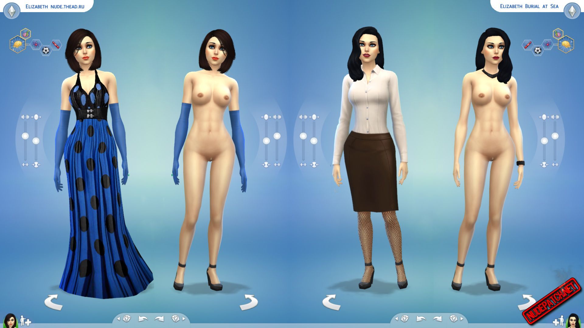 Free sims super nude patch