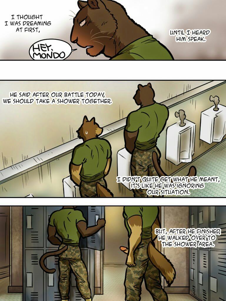 Furry comics gay shower