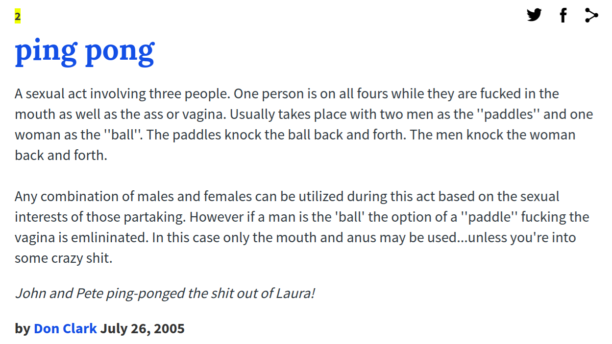 Slug reccomend Gang bang urban dictionary