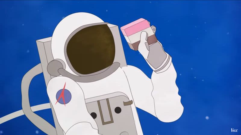 Mushroom reccomend How do astronauts eat their ice cream joke