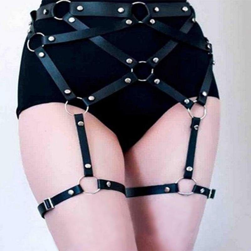 Ice reccomend Leather bondage garter