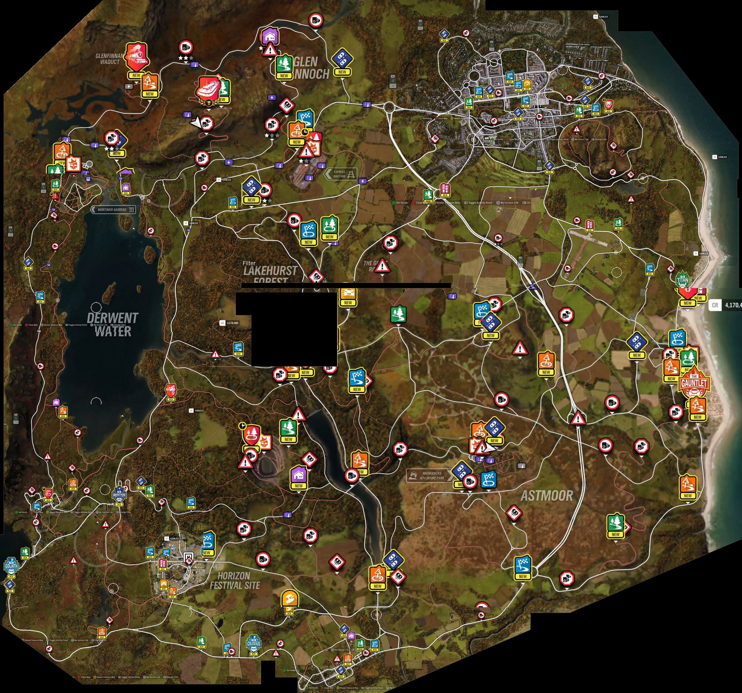 Lightning reccomend Map 4
