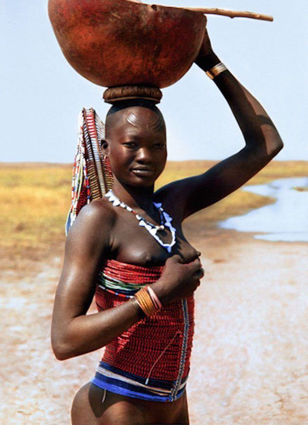 Nude black sudanese women