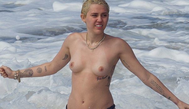 best of Miley nip slip Nude