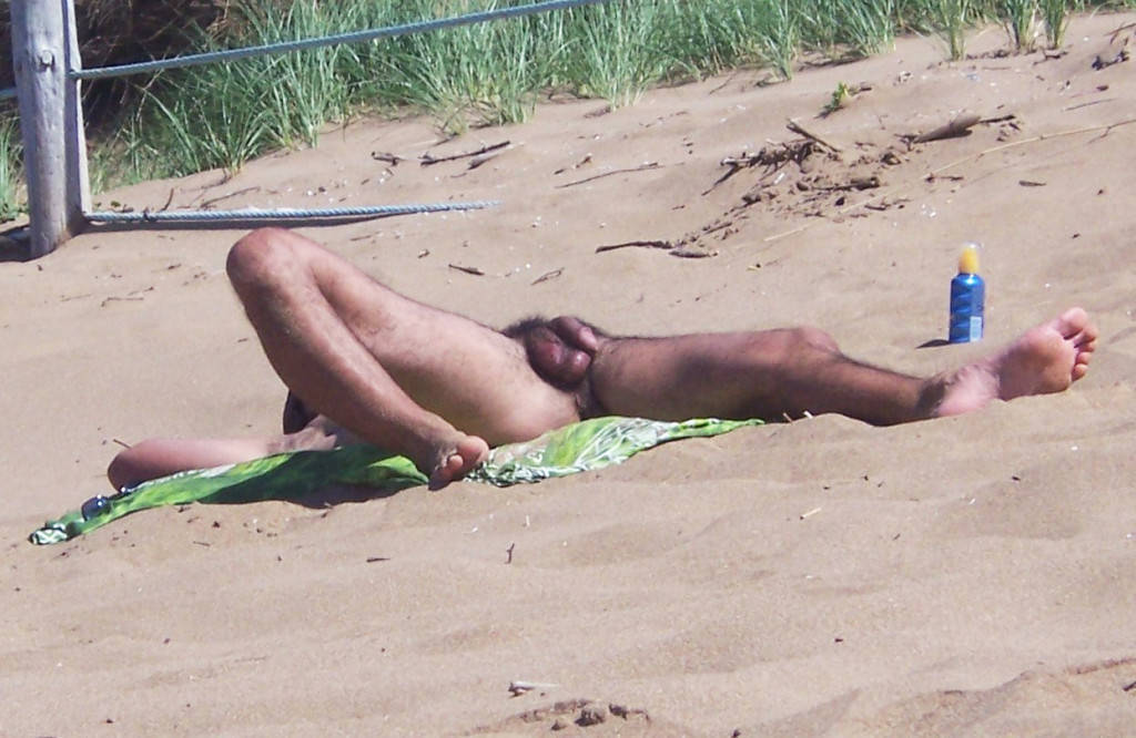 HQ reccomend Nude suntanning guys outside hard cock