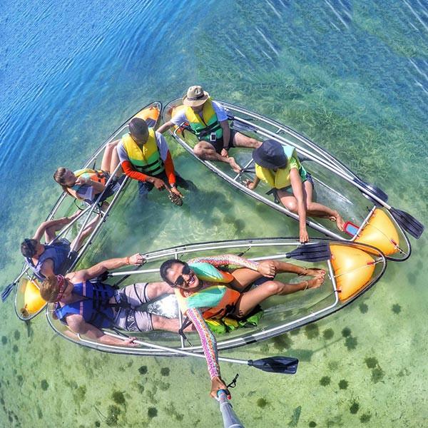 Picture of glass bottom kayak