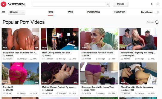 Porn video clip websites