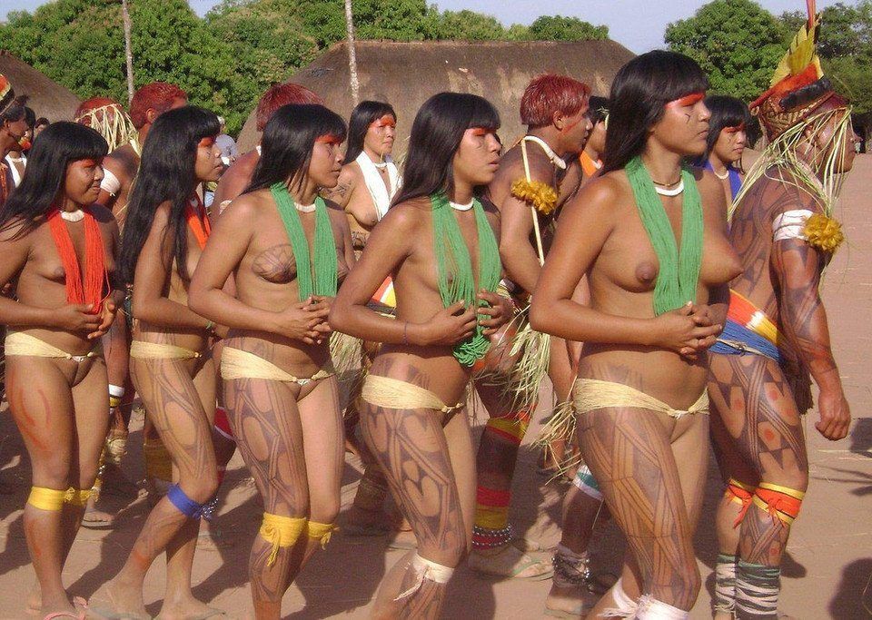 best of Nude South women american tribal